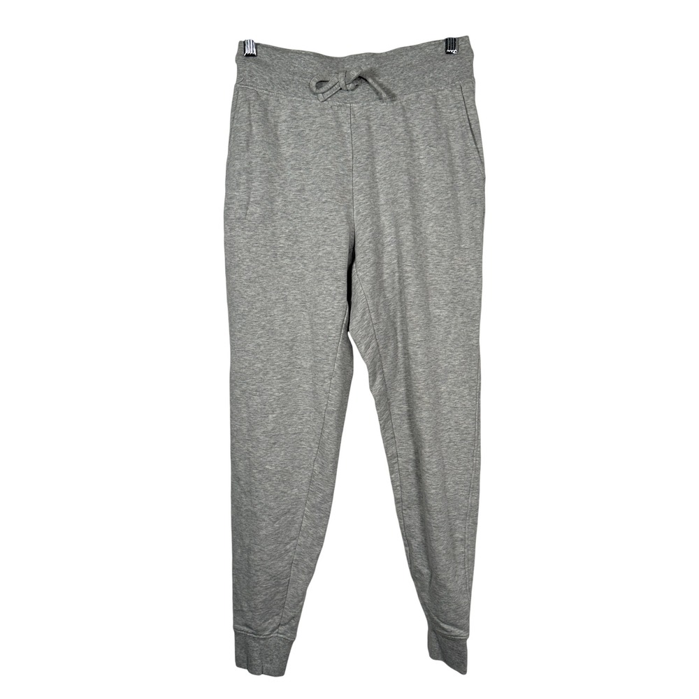 Heather Gray Cotton Modal Fleece Jogger Knix Sweatpants Loungewear Pockets Small